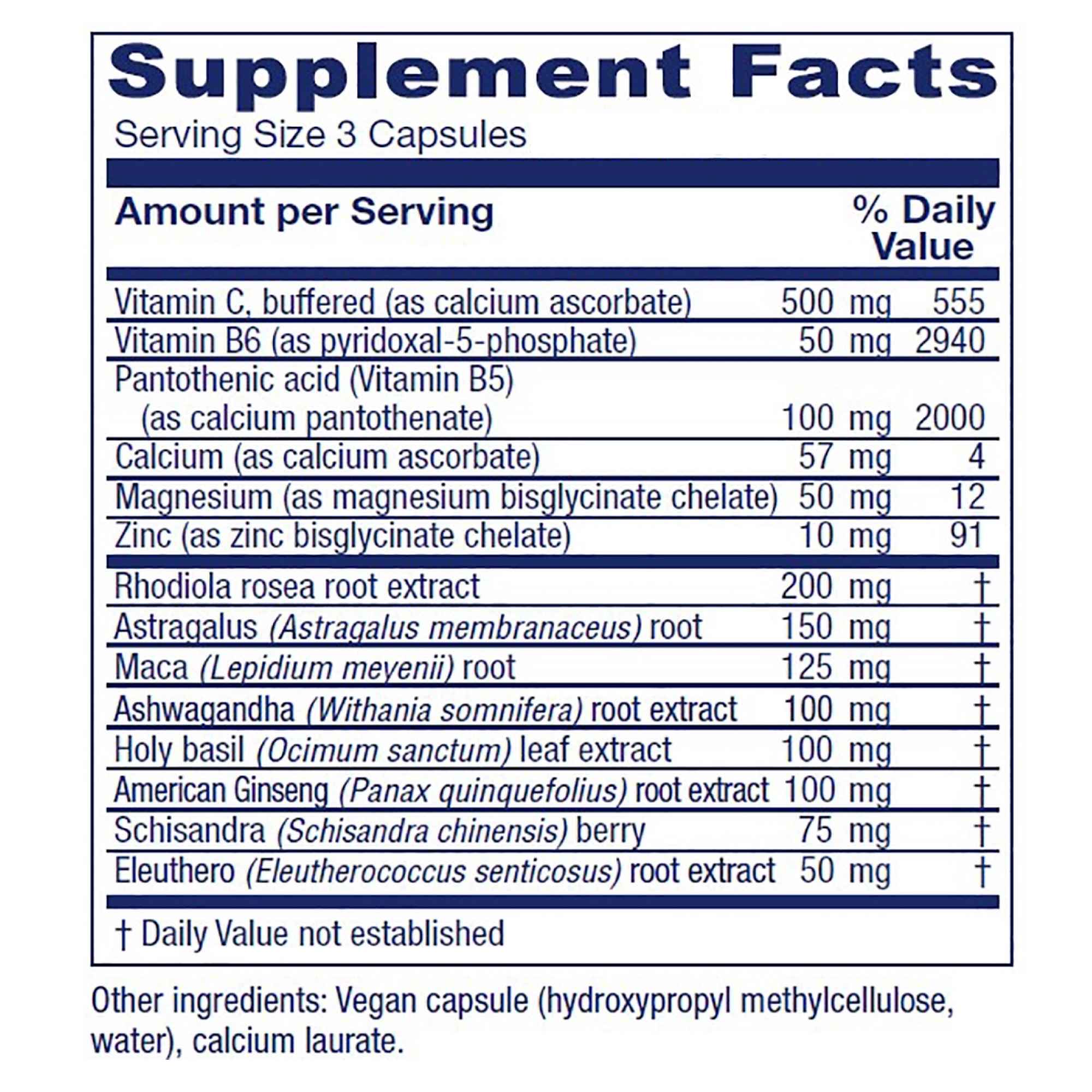 ADRENAL ASSIST Vegan adrenal support formula
