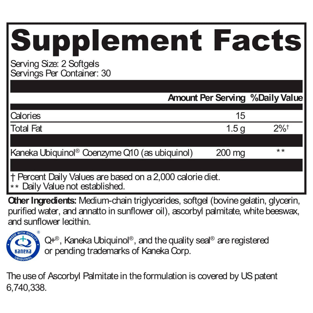 CoQmax Ubiquinol