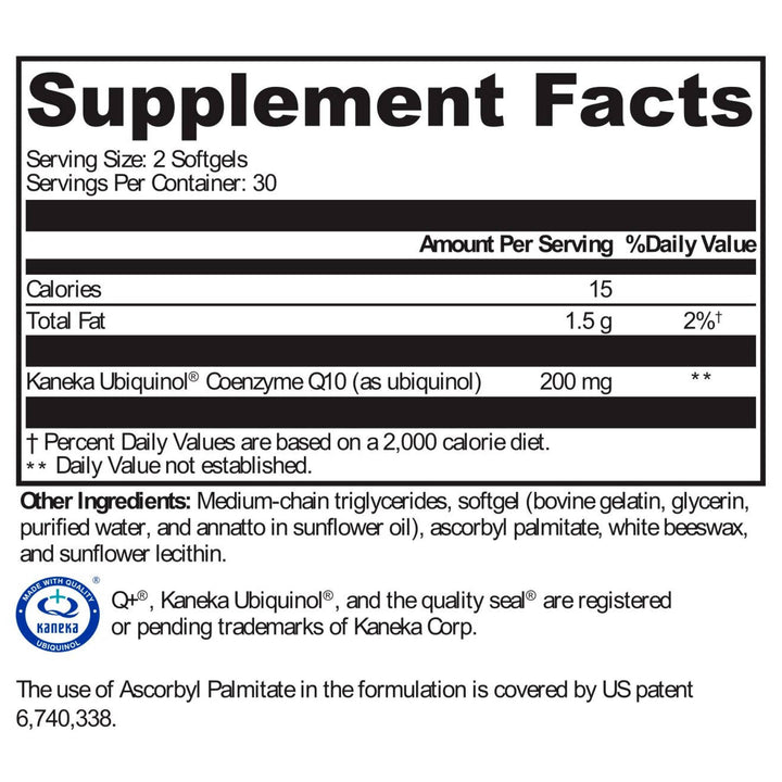 CoQmax Ubiquinol