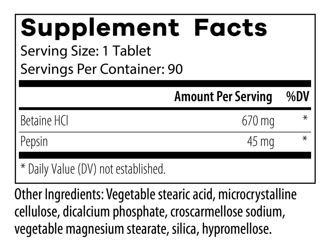 Betaine HCl+