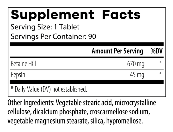 Betaine HCl+
