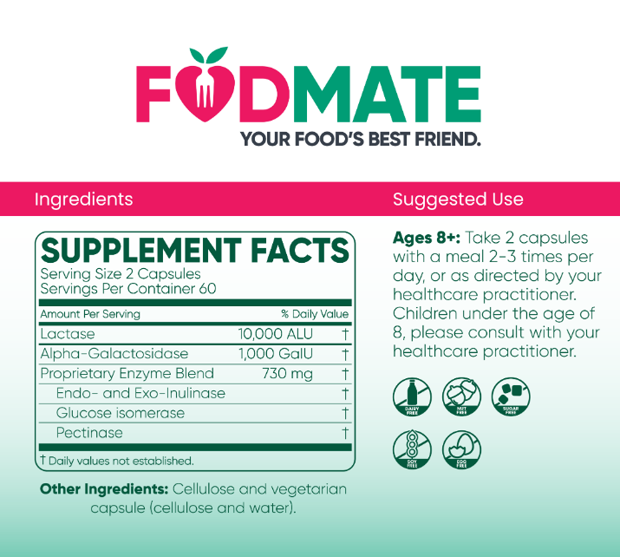 FODMATE Digestive Support for SIBO